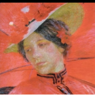 Červený slunečník