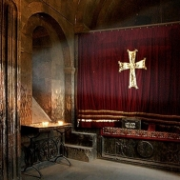 Klášter Chor Virat, Arménie, kaplička, interiér