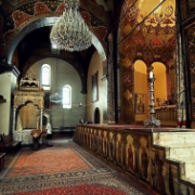 Ečmiadzin - chrám sv. Hripsimé - interiér