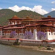 Buddhistický klášter Punakha Dzong, Bhútán