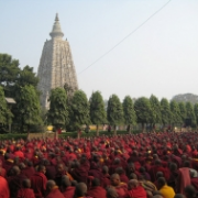 Chrám Mahábódhi, Bódhgaya, Indie