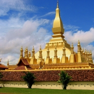 Pagoda Pha That Luang, Laos