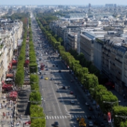 Champs-Elysées, Paříž, Francie