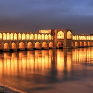 Most Si-o-se Pol, Isfahán, Írán