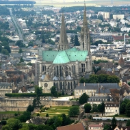 Katedrála v Chartres, Francie