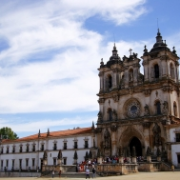 Klášter v městě Alcobaça, Portugalsko