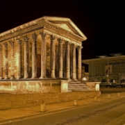Maison Carrée, Nimes, Francie