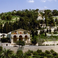 Křesťanský Jeruzalém - Olivetská hora