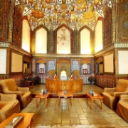 Isfahán, Írán, dekorace interiéru 