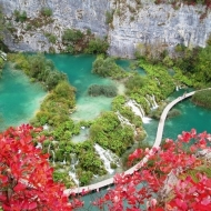 Plitvická jezera v Chorvatsku