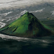 Vulkán Maelifell na Islandu