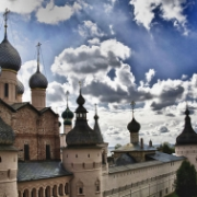 Pohled na kreml v Rostovu Velikém