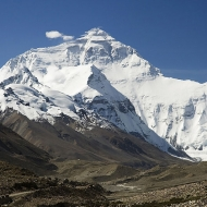 Mount Everst, Tibet, Čína