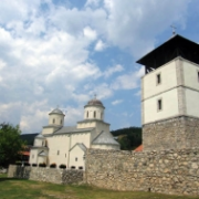 Mileševo - klášter a chrám s bílým andělem