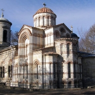 Kerč - byzantský chrám sv. Jana Křtitele z počátku osmého století