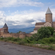 Klášter a katedrála v gruzínském Alaverdi