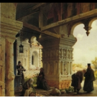 Borisoglebský klášter, M. J. Villie, 1880