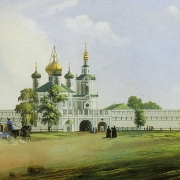 Donský klášter, Moskva, konec 19. století