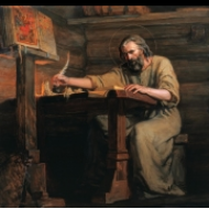 Svatý Iosif Volokolamský v cele