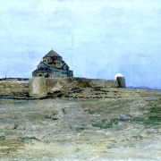 Chrám sv. Hripsime poblíž Edčmiacinu