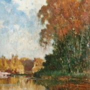 Rybník v Petrovsko-Razumovském (1865)