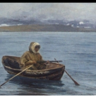 Čekání na mořskou zvěř, ze života Něnců na Nové zemi (1896)