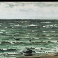 Břeh zálivu. Terijoki, Finsko (1881)