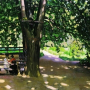 Ve stínu lip. Děmjanovo (1907)