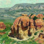 Rudé skály v Kislovodsku (1895)