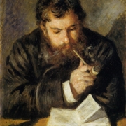 Claude Monet (Čtenář)(1873-1874)