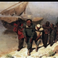 Burlaci na Volze I. (1870)