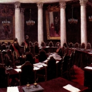 V sále Státní rady