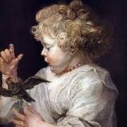 Chlapec s ptáčkem (1616)