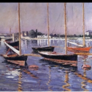 Loďky na Seině v Argenteuil (1890)