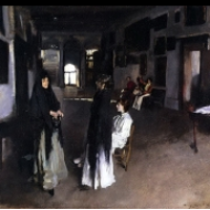 Benátský interiér (1880 - 1882)