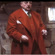 Autoportrét v červeném