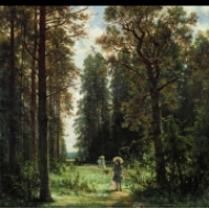 Stezka v lese (1880)