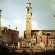 Pohled na Campo Santi Apostoli, Benátky