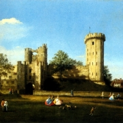 Průčelí hradu Warwick