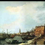 Riva degli Schiavoni, západní strana, Benátky