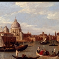 Velký kanál a Santa Maria Della Salute