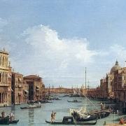 Velký kanál z Campo S. Vio, Benátky