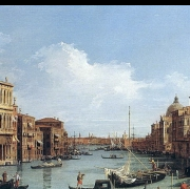 Velký kanál z Campo S. Vio, Benátky