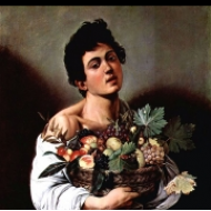 Chlapec s košíkem ovoce