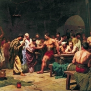 Gladiátoři před vstupem do arény (1891)