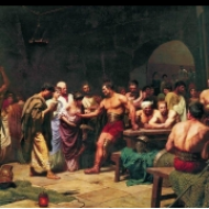 Gladiátoři před vstupem do arény (1891)