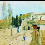 Ulička v Jaltě (1886)