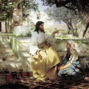 Kristus u Marty a Marie (1886)