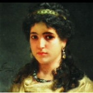 Portrét mladé Římanky (1889)
