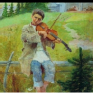 Chlapec s houslemi (1897)